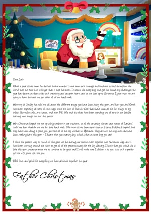 Santa Special COVID-19 Letter