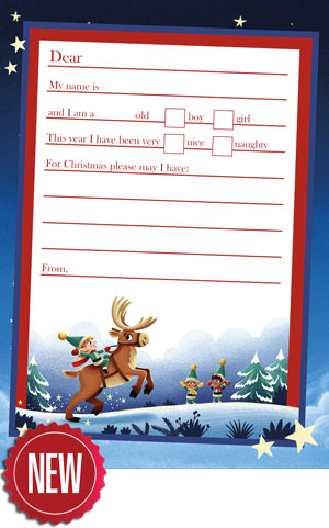 Letter To Santa - Simple - New for 2023