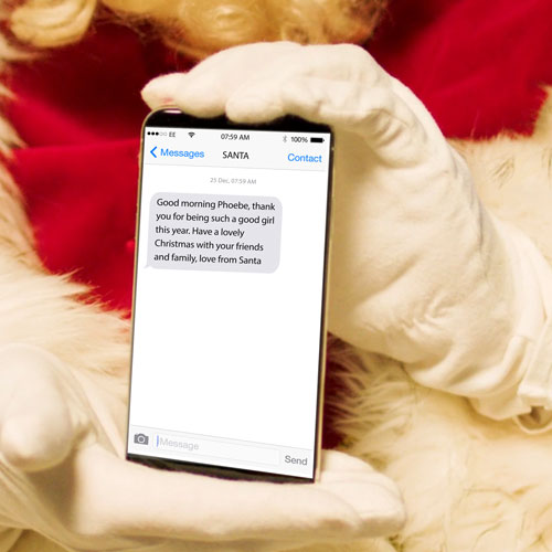 Personalised Text Messages from Santa