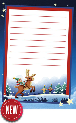 Letter To Santa - Standard - New for 2023 - Personalised Santa Letter Background