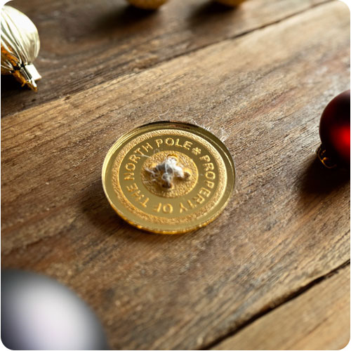 Santa Magic Key - Santa's Gold Lost Button