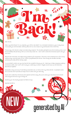 Letter from Elf - Elf Personalised AI Letter