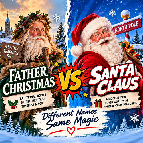 Santa Claus or Father Christmas: What’s the Difference?
