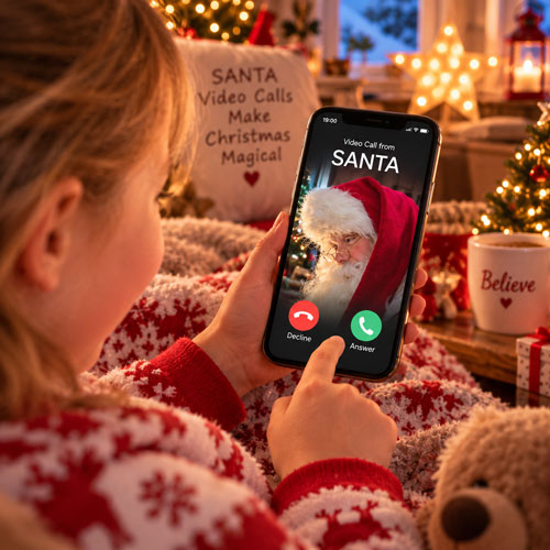 Can My Child Have a Video Call With Santa?