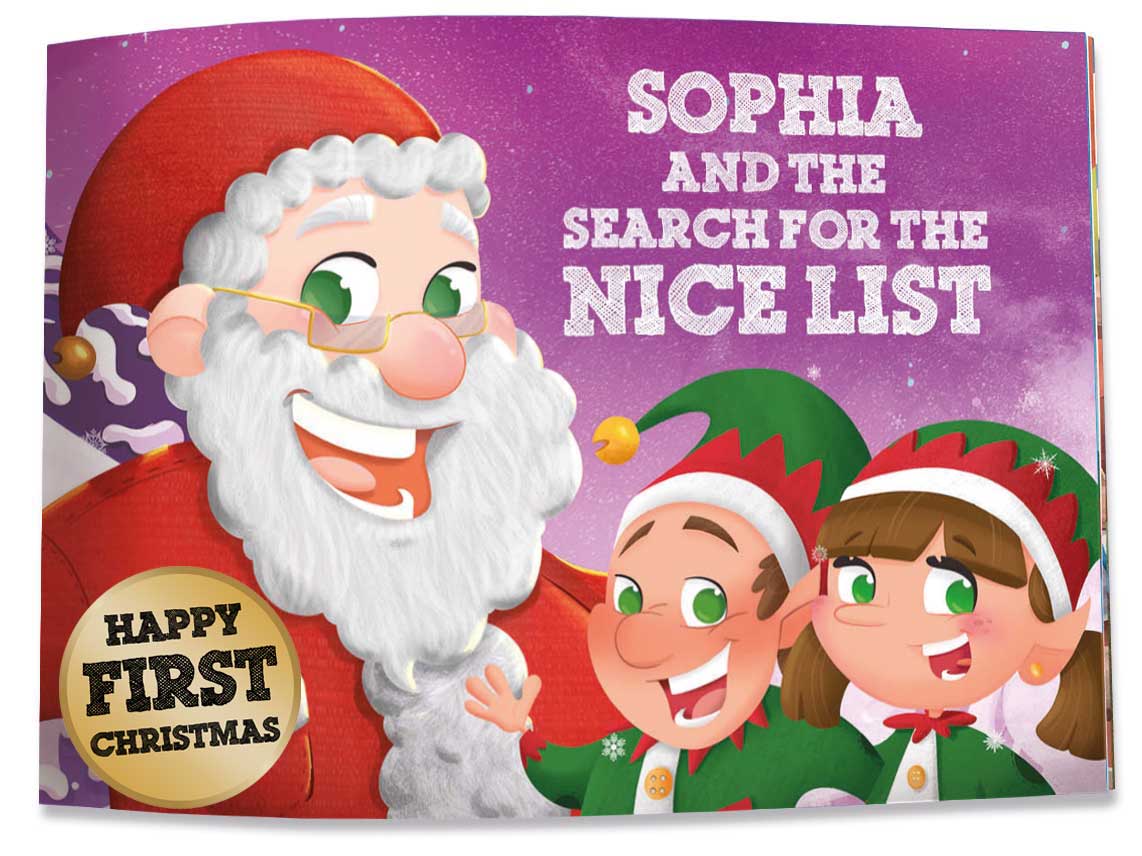 Classic Pink - First Christmas Christmas Book cover