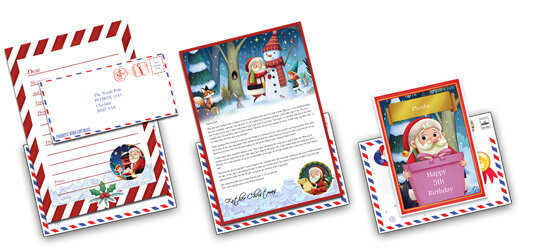 Bronze Santa Letter Bundle