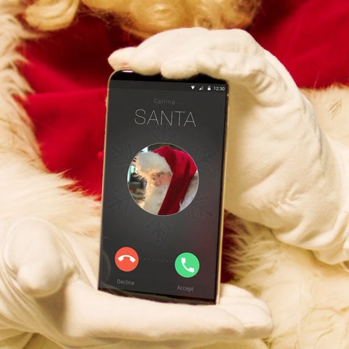 Personalised Video Call from Santa